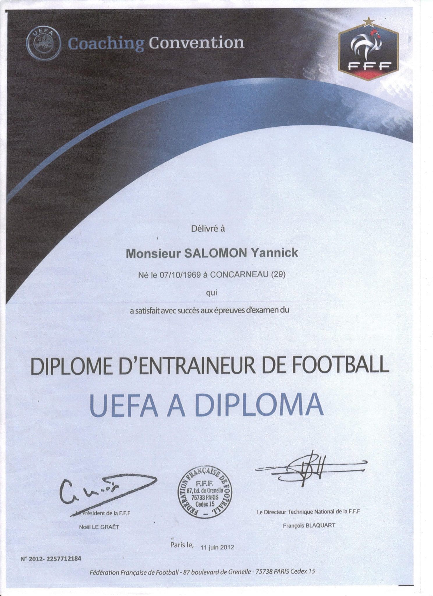 diplome b uefa suisse