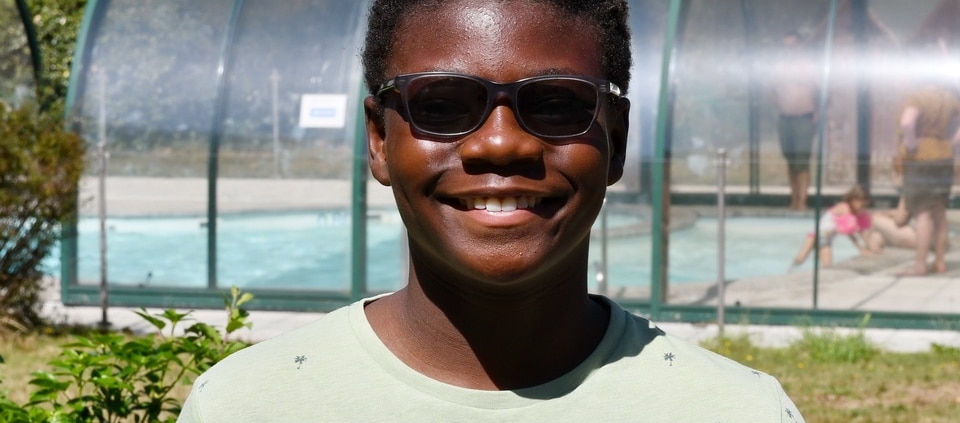 Isaac gardien de but Djibouti piscine