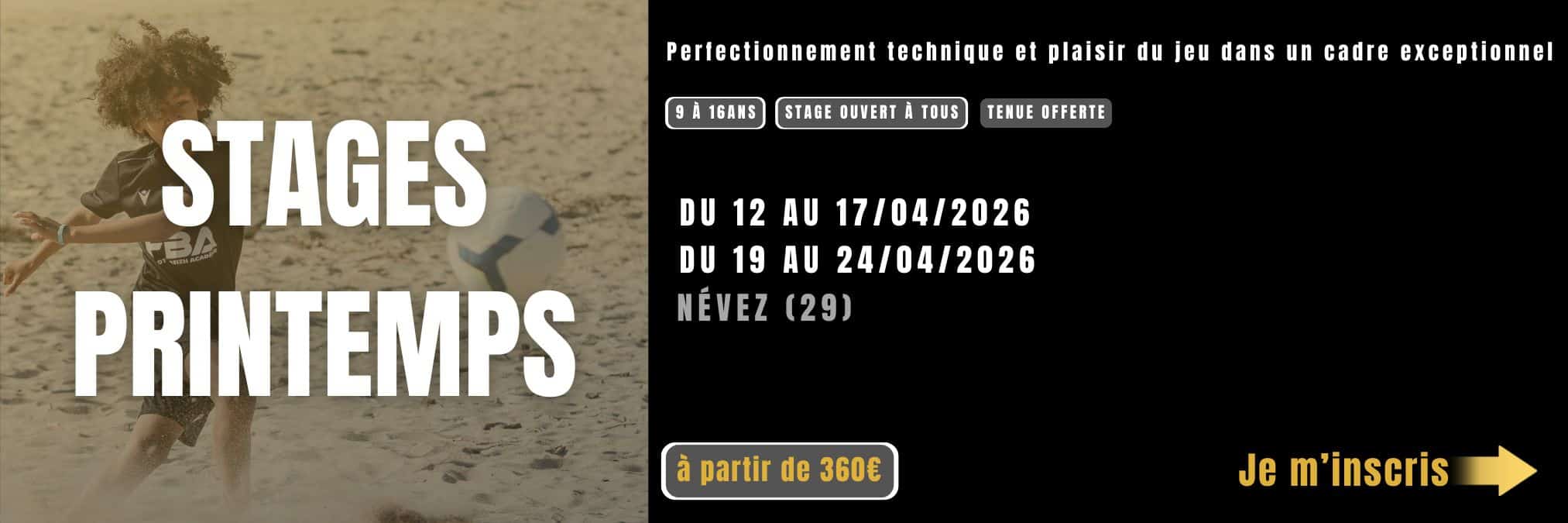 meilleur stage de football