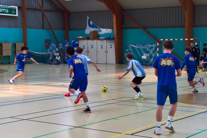 esprit d'équipe futsal