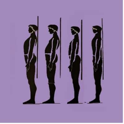 posture du joueur de football