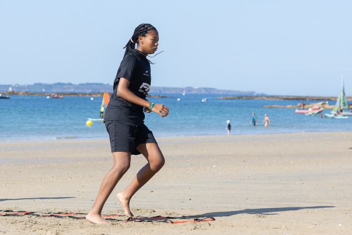 Joueur beach soccer joueur beach soccer