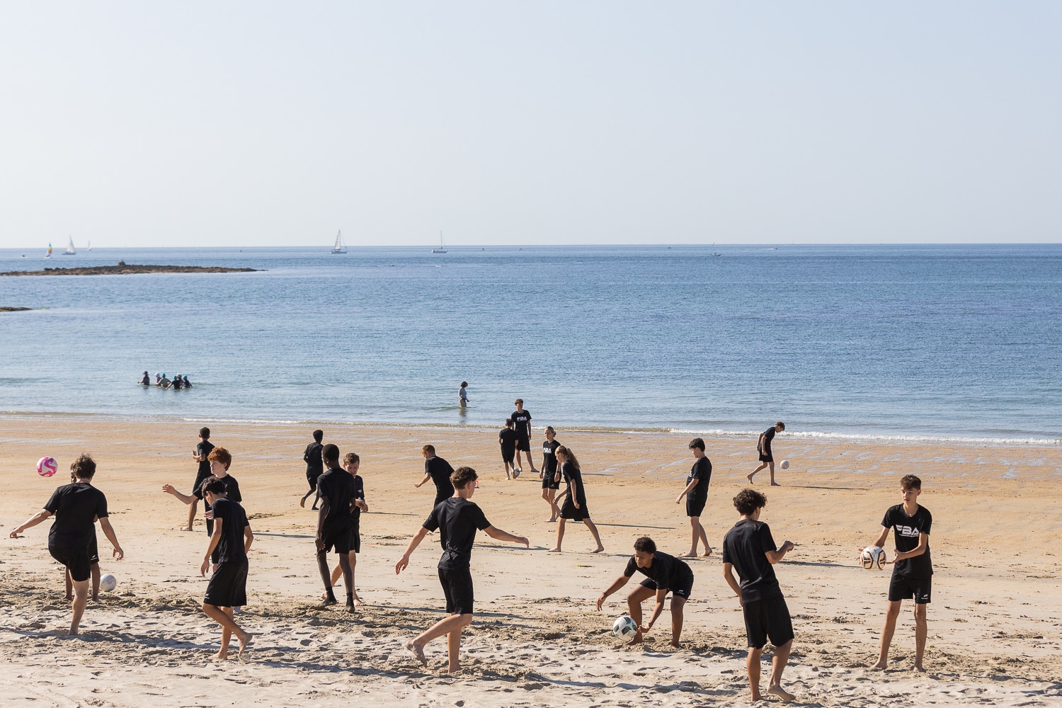 le football sur la plage le football sur la plage